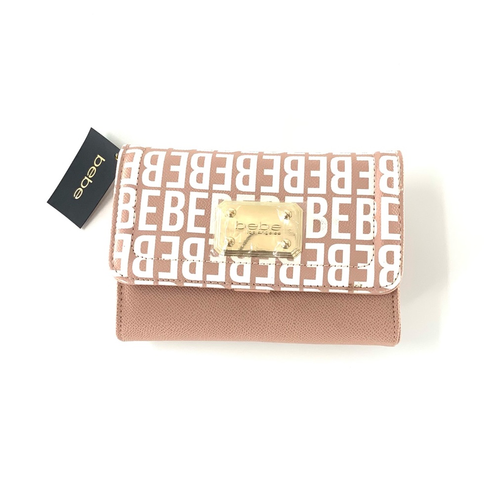NWT BEBE James Phone-Case Blush Crossbody